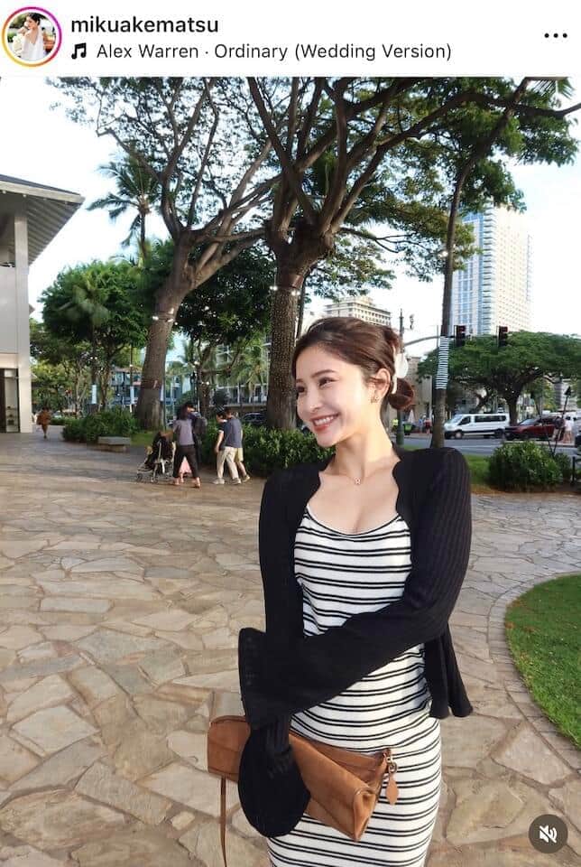 明松美玖さんのインスタグラム（＠mikuakematsu）より
