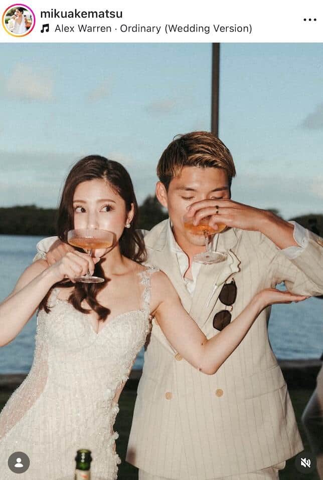 明松美玖さんのインスタグラム（＠mikuakematsu）より