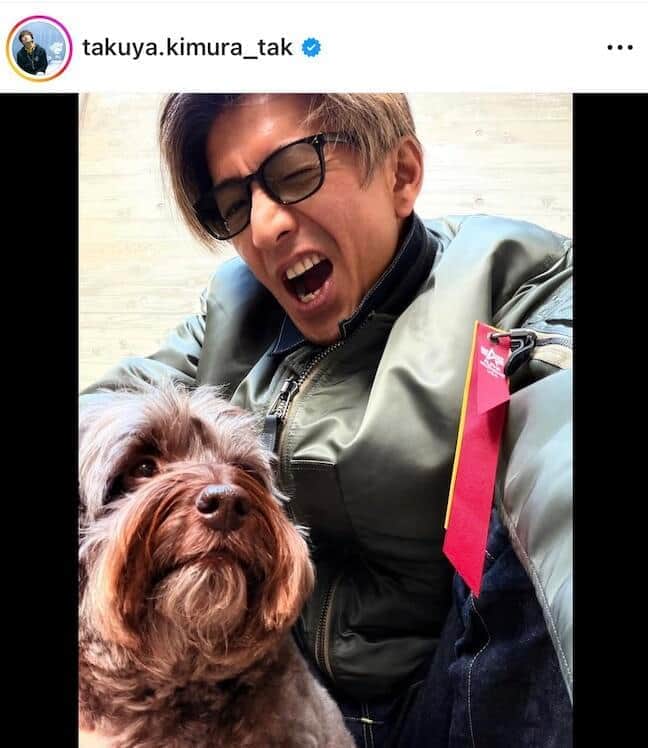 木村拓哉さんのインスタグラム（＠takuya.kimura_tak）より