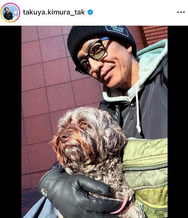 木村拓哉さんのインスタグラム（＠takuya.kimura_tak）より