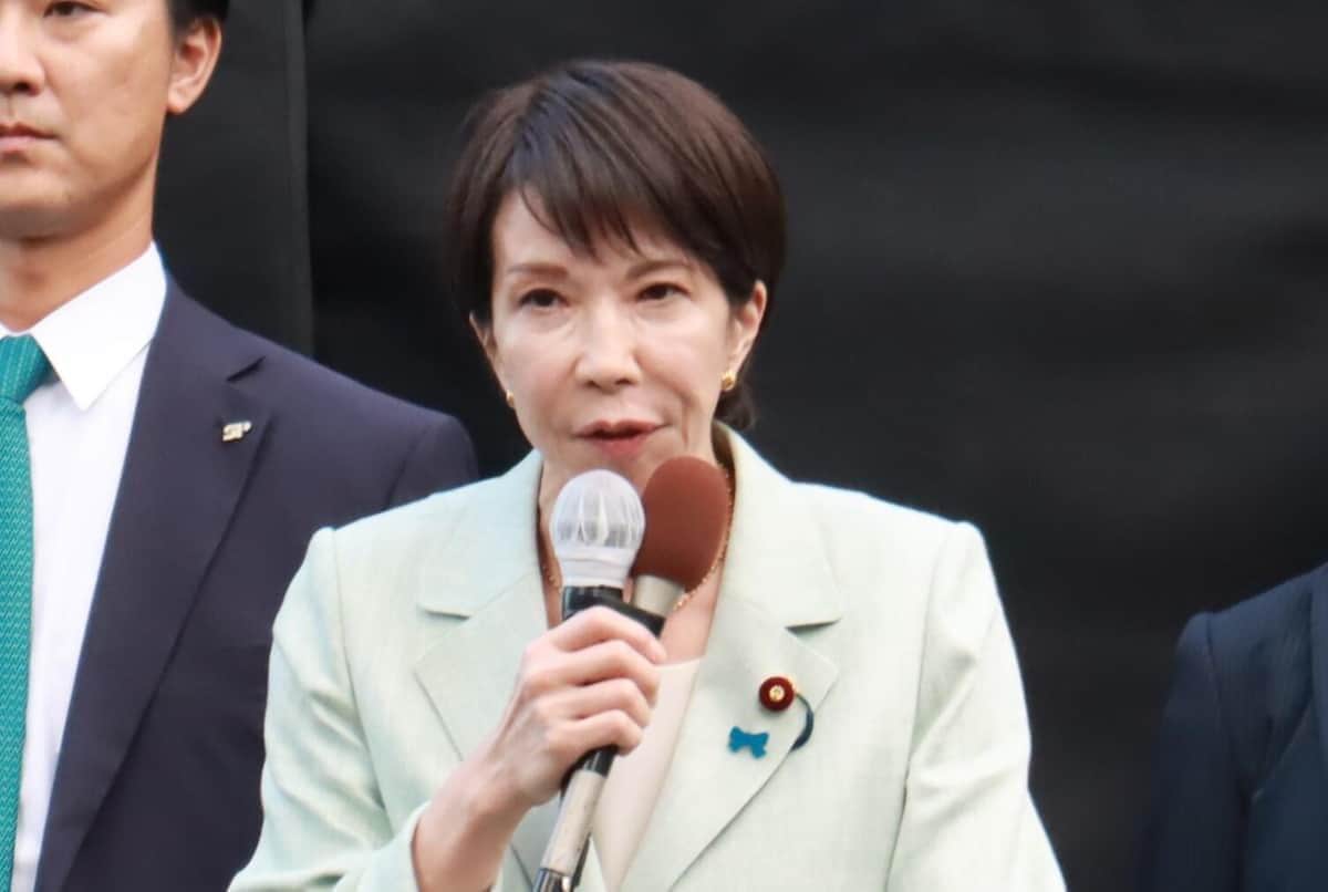 高市早苗首相（2025年9月撮影）