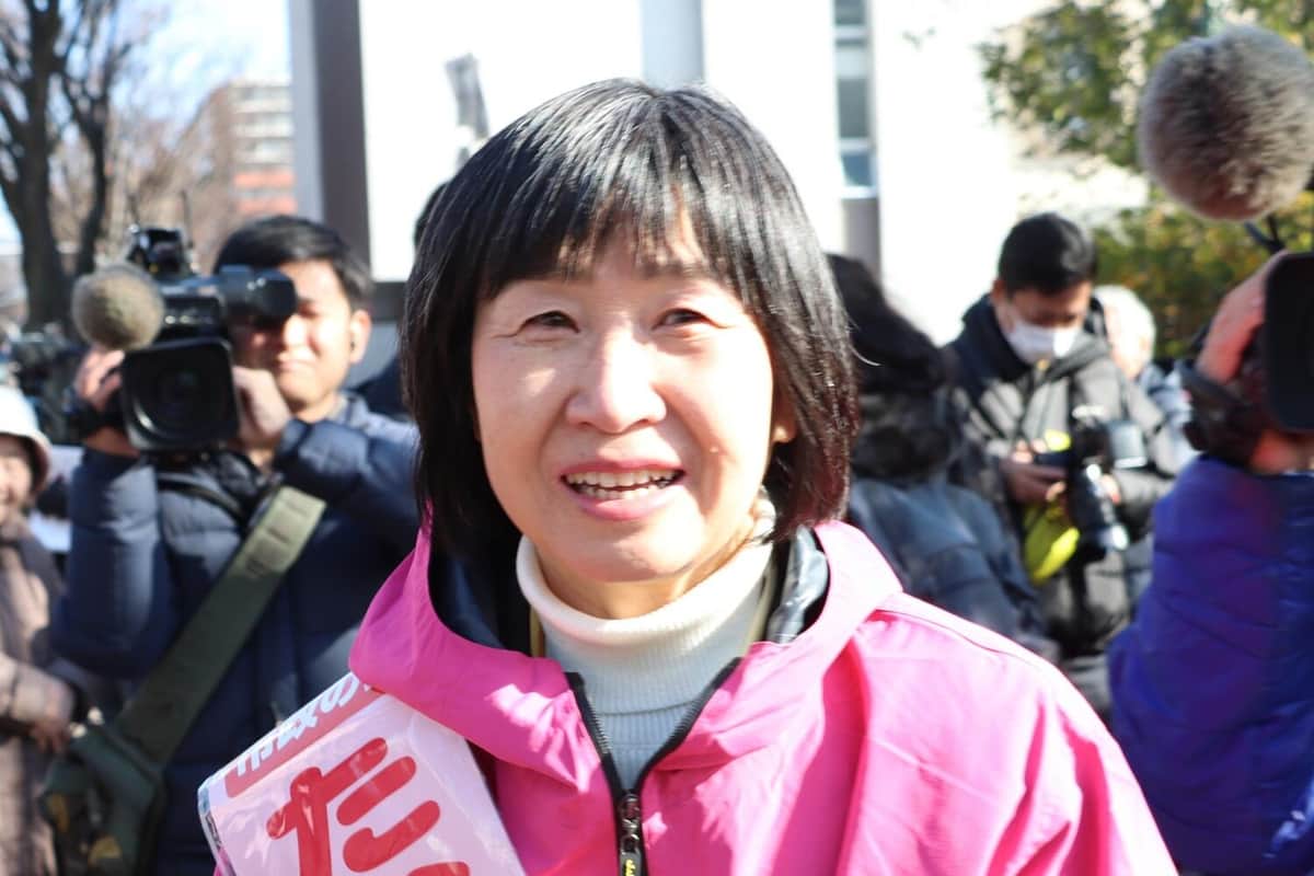 前橋市長選に立候補した店橋世津子氏