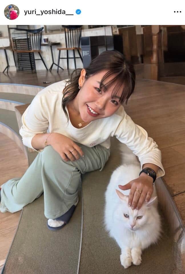 吉田優利さんのインスタグラム（＠yuri_yoshida__）より
