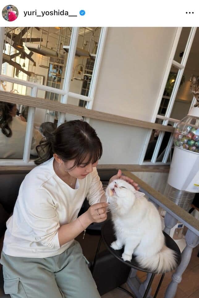 吉田優利さんのインスタグラム（＠yuri_yoshida__）より