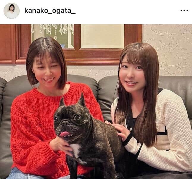 緒方かな子さんのインスタグラム（＠kanako_ogata_）より