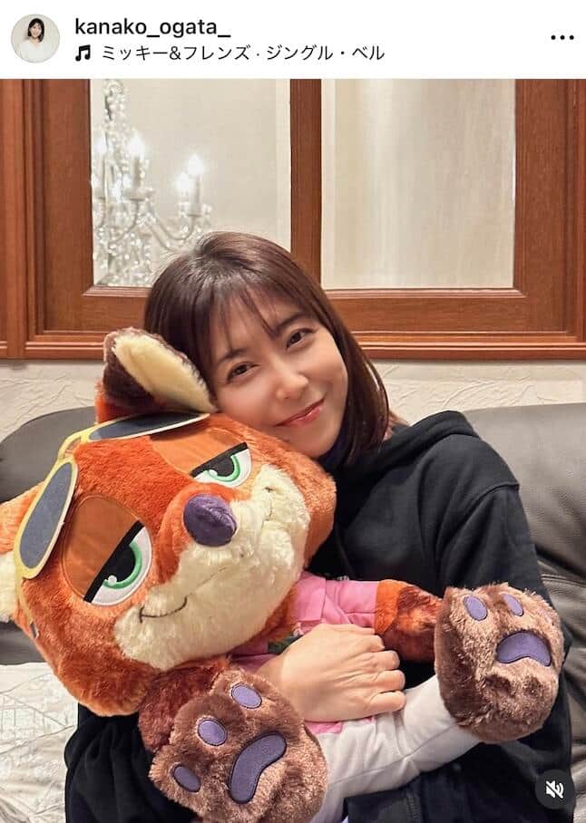 緒方かな子さんのインスタグラム（＠kanako_ogata_）より