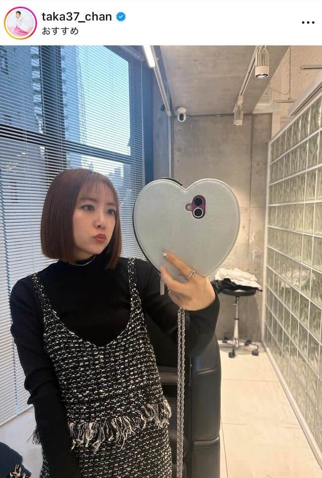高橋みなみさんのインスタグラム（＠taka37_chan）より