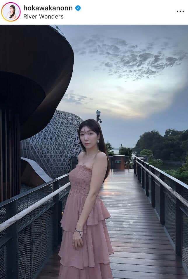 穂川果音さんのインスタグラム（＠hokawakanonn）より