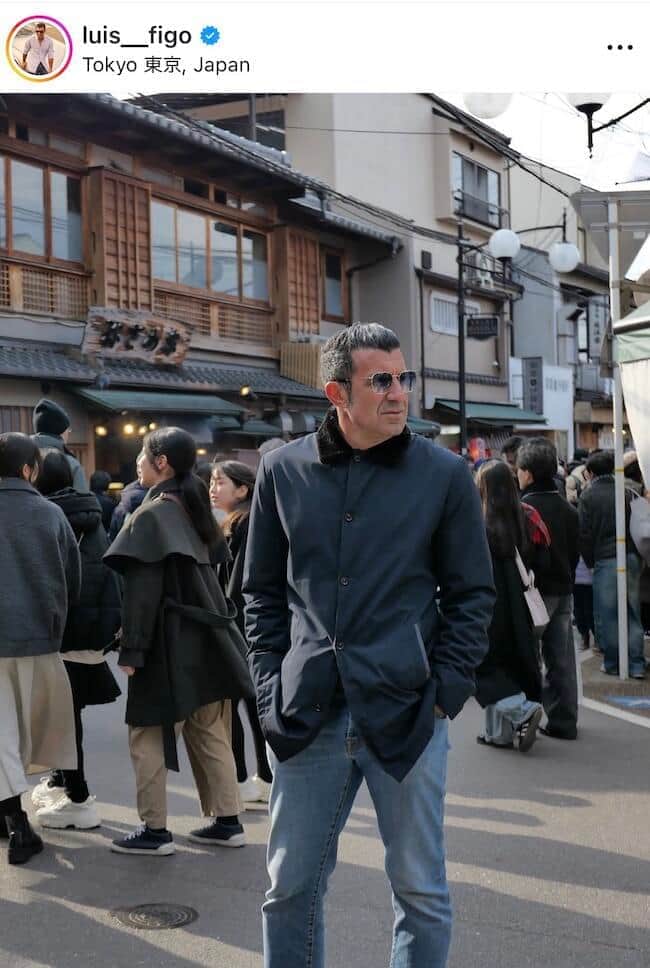 ルイス・フィーゴさんのインスタグラム（＠luis__figo）より