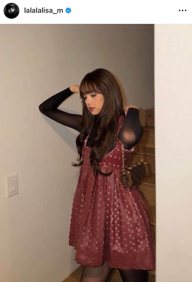 リサさんのインスタグラム（＠lalalalisa_m）より