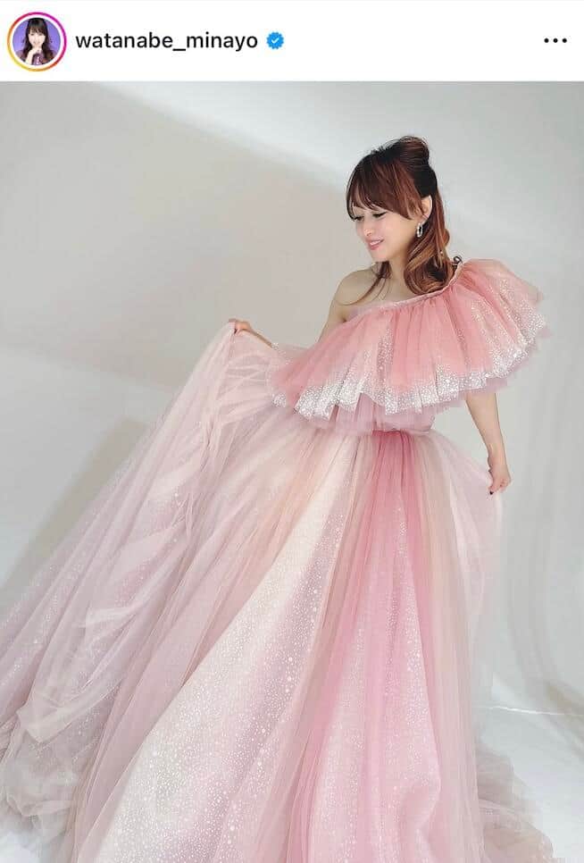 渡辺美奈代さんのインスタグラム（＠watanabe_minayo）より