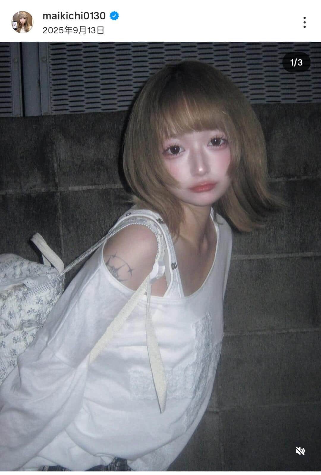 まいきちさんのインスタグラム（＠maikichi0130）より