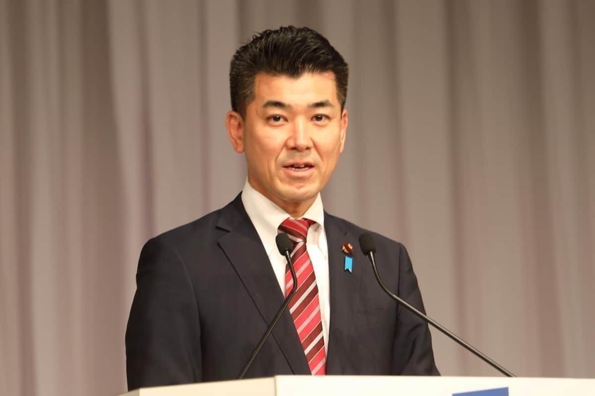 立憲民主党の泉健太前代表（2021年撮影）