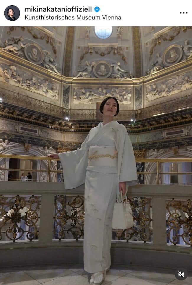 中谷美紀さんのインスタグラム（＠mikinakatanioffiziell）より