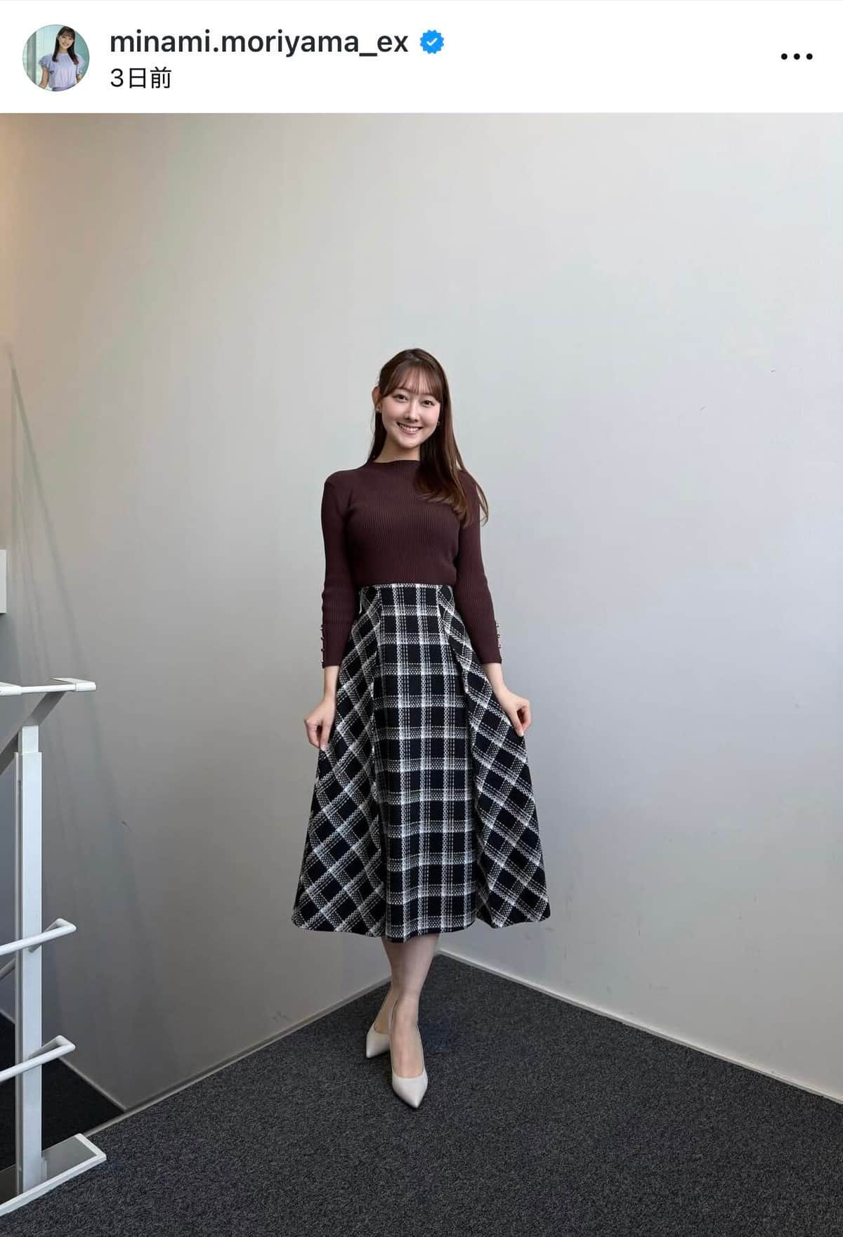 森山みなみさんのインスタグラム（＠minami.moriyama_ex）より