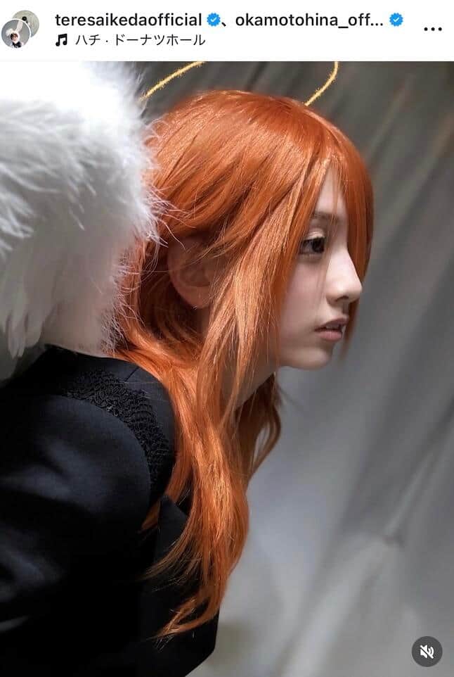 池田瑛紗さんのインスタグラム（＠teresaikedaofficial）より