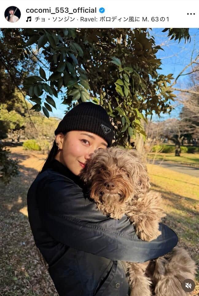 Cocomiさんのインスタグラム（＠cocomi_553_official）より