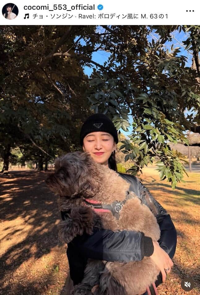 Cocomiさんのインスタグラム（＠cocomi_553_official）より