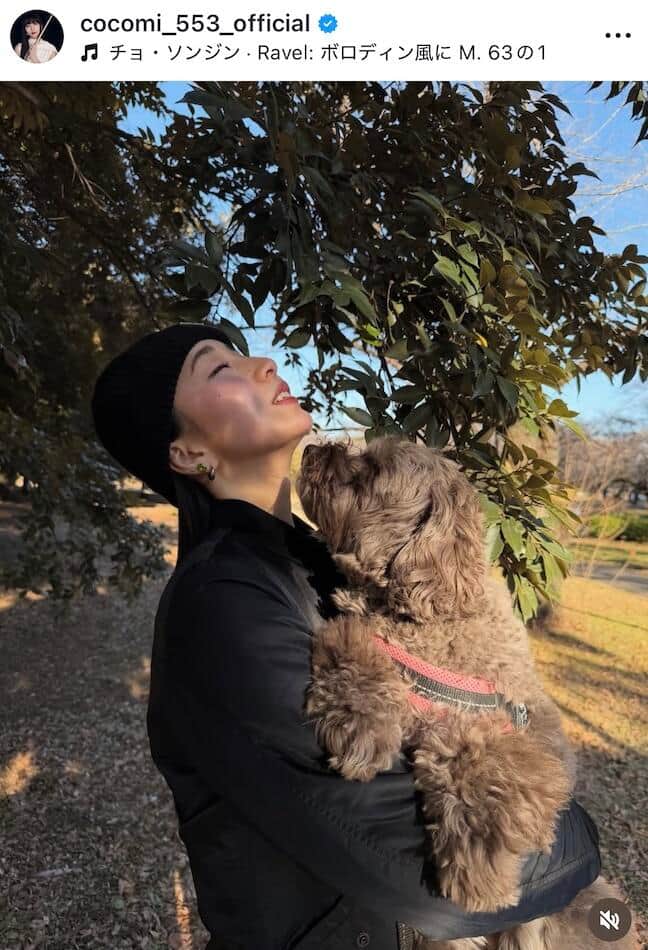 Cocomiさんのインスタグラム（＠cocomi_553_official）より