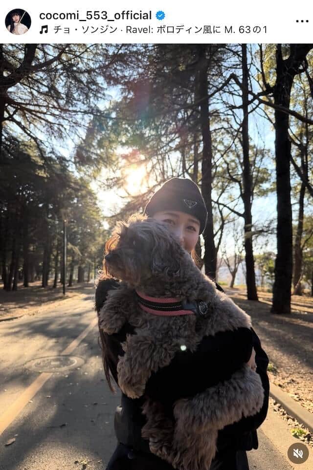 Cocomiさんのインスタグラム（＠cocomi_553_official）より