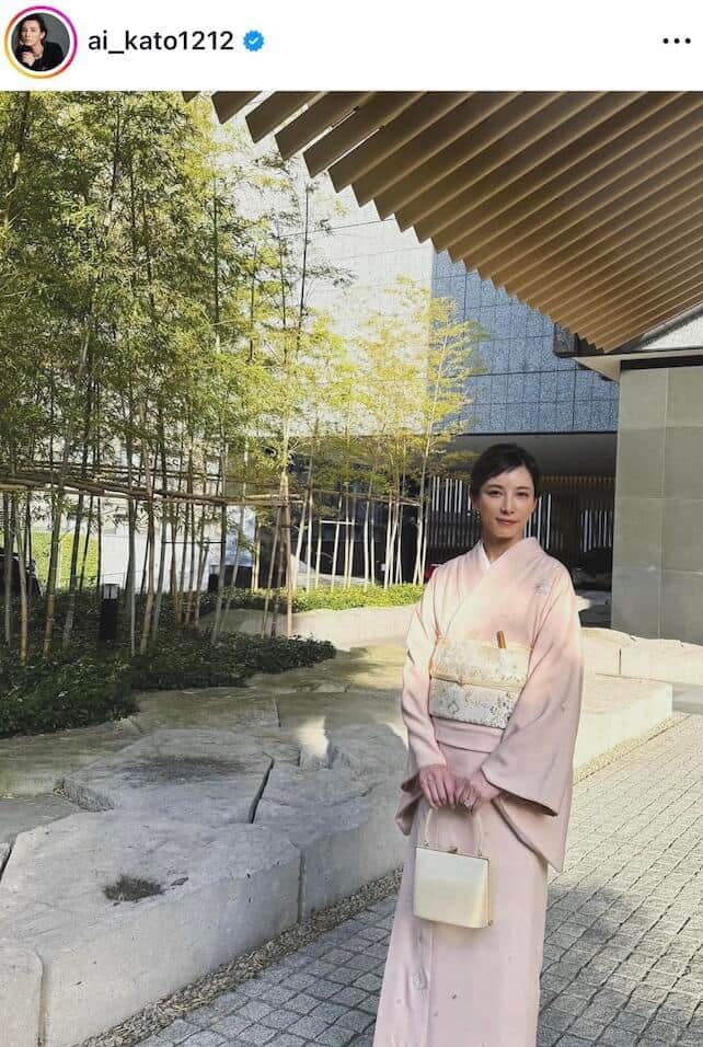 加藤あいさんのインスタグラム（＠ai_kato1212）より