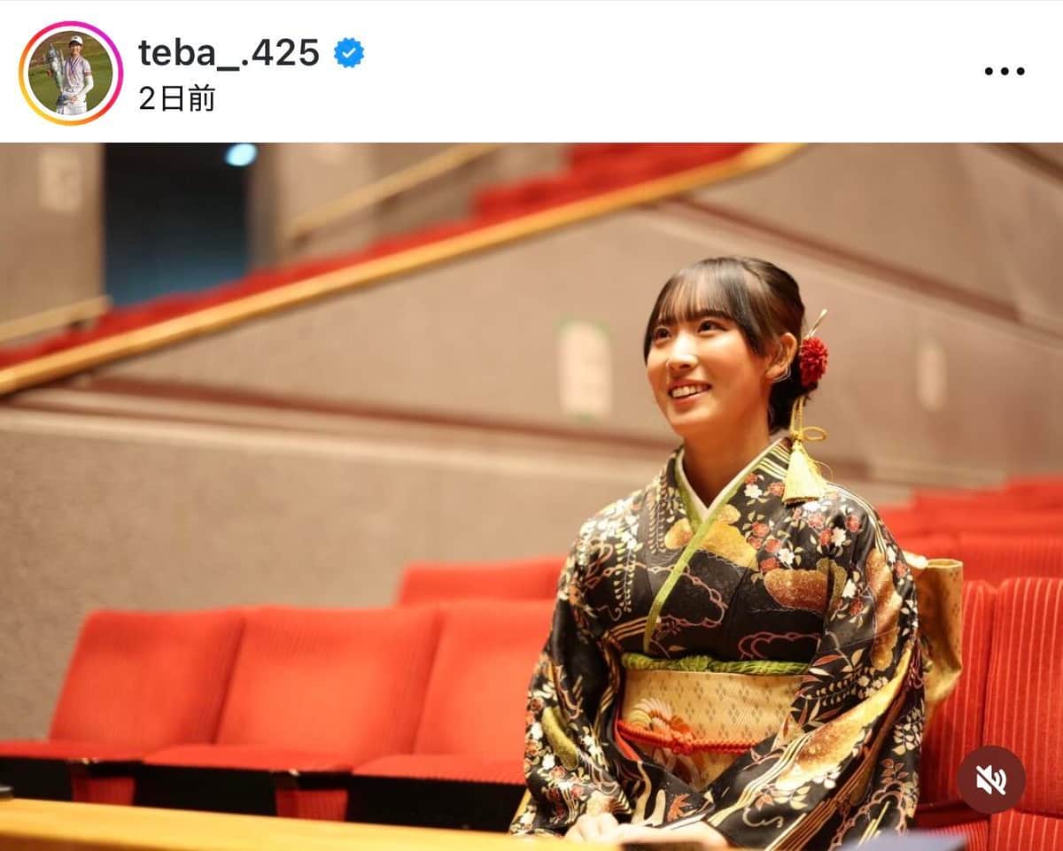 馬場咲希さんのインスタグラム（＠teba_.425）より