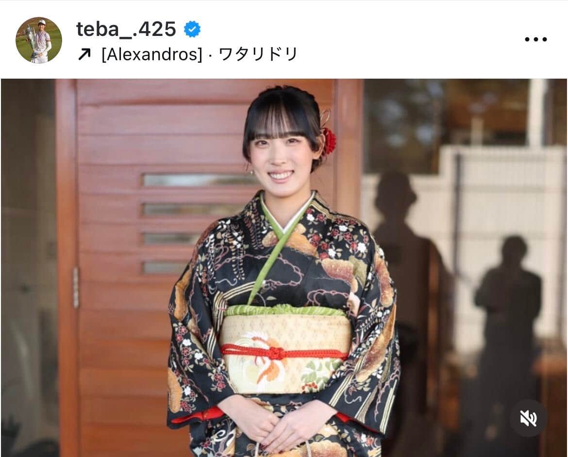 馬場咲希さんのインスタグラム（＠teba_.425）より