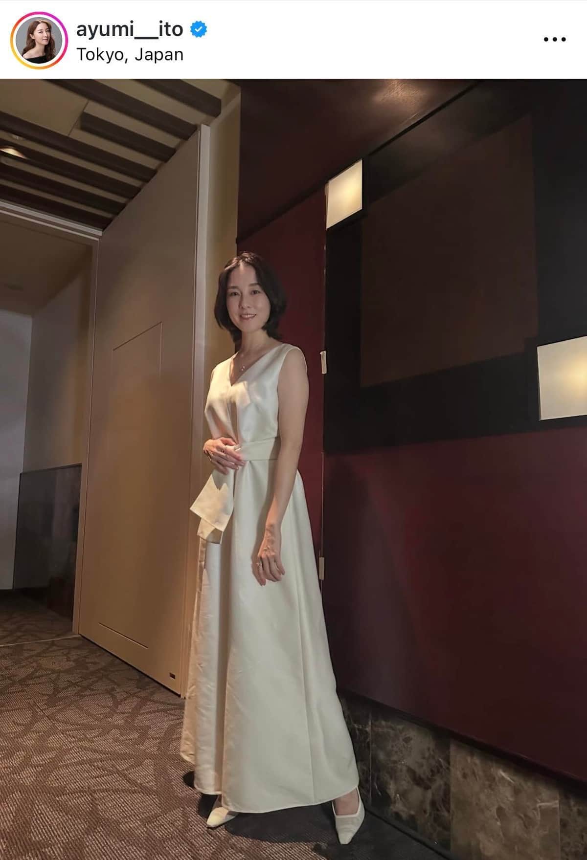 伊藤歩さんのインスタグラム（＠ayumi__ito）より