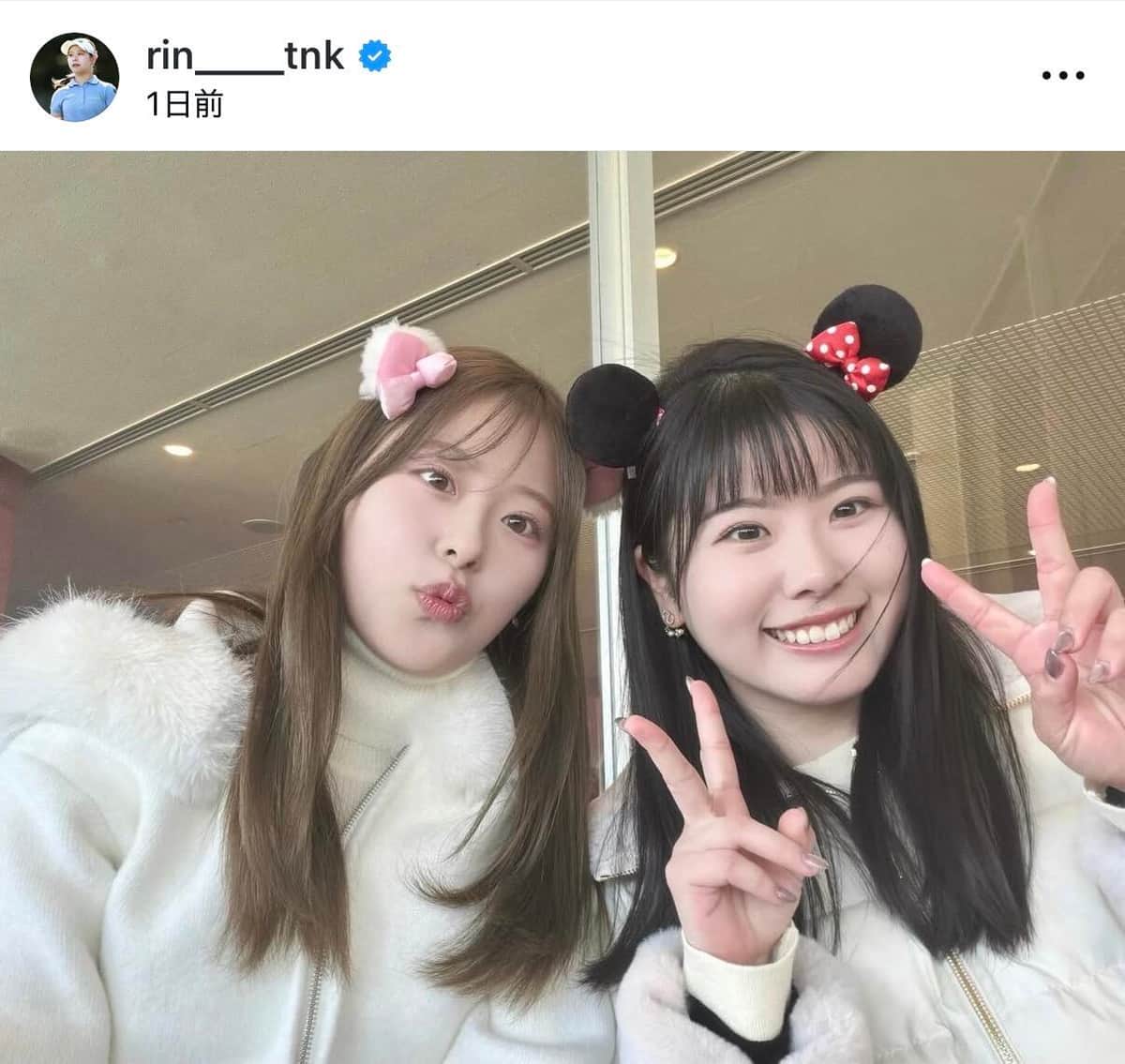 吉田鈴さんのインスタグラム（＠rin____tnk）より