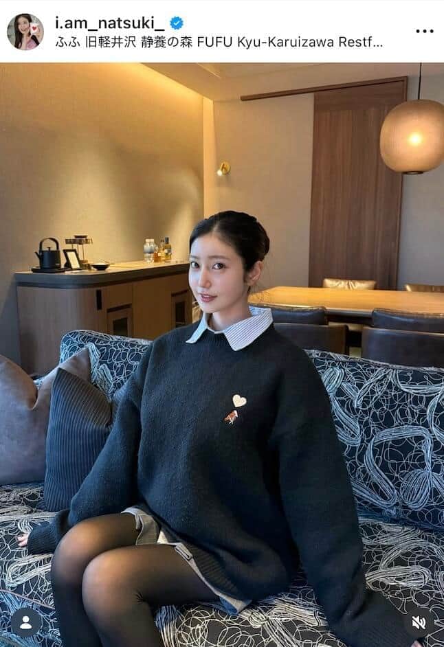 阿部なつきさんのインスタグラム（＠i.am_natsuki_）より