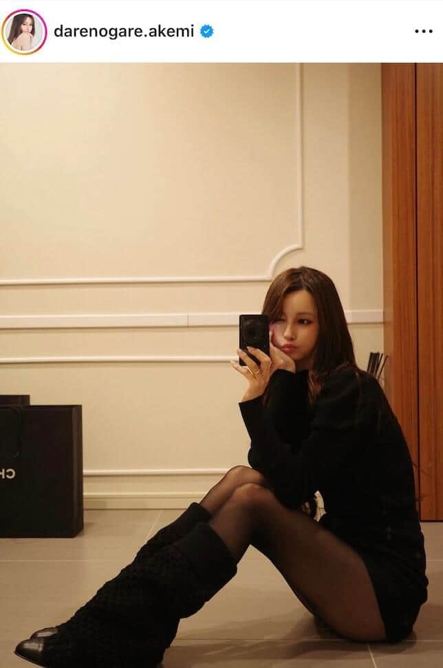 ダレノガレ明美さんのインスタグラム（＠darenogare.akemi）より