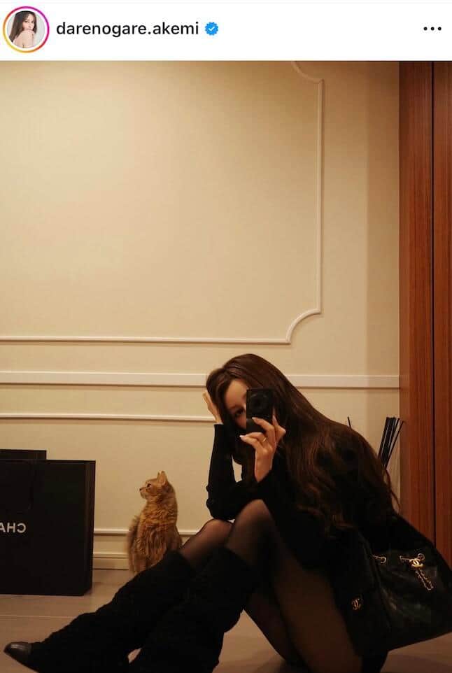 ダレノガレ明美さんのインスタグラム（＠darenogare.akemi）より