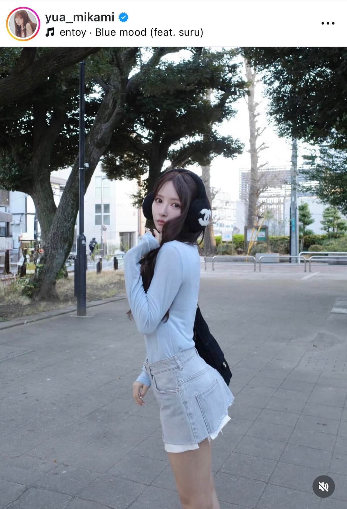 三上悠亜さんのインスタグラム（＠yua_mikami）より