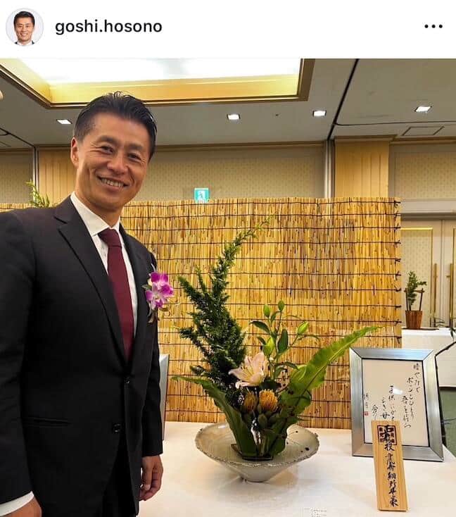 細野豪志氏のインスタグラム（＠goshi.hosono）より