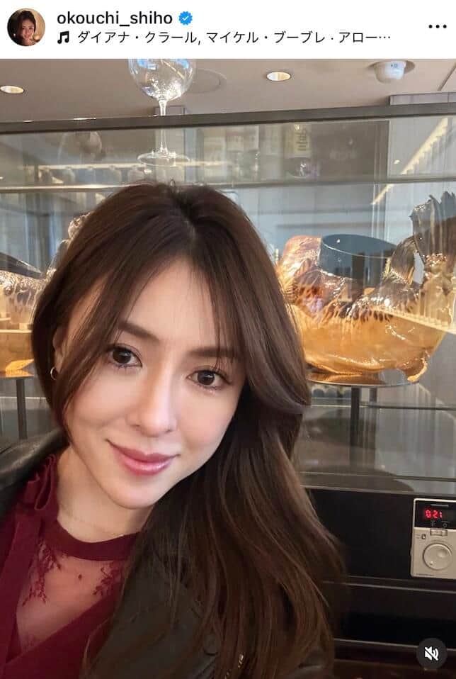 大河内志保さんのインスタグラム（＠okouchi_shiho）より