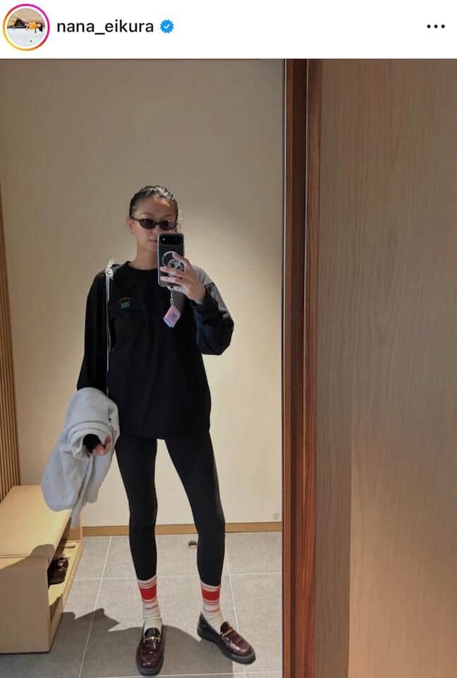 榮倉奈々さんのインスタグラム（＠nana_eikura）より
