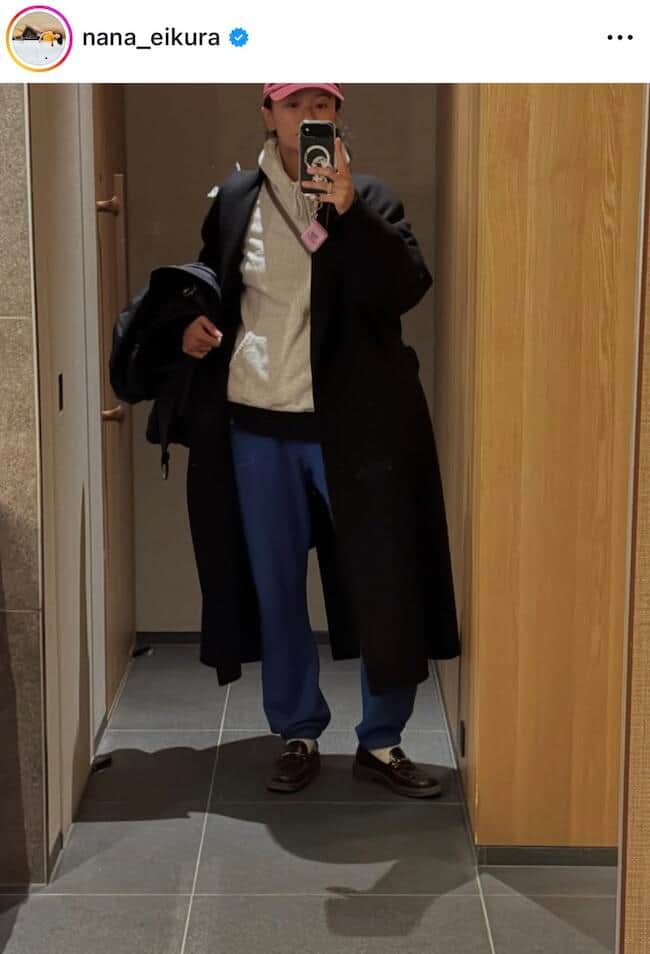榮倉奈々さんのインスタグラム（＠nana_eikura）より