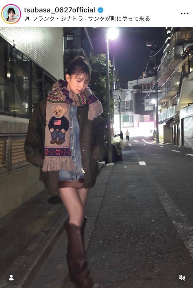 本田翼さんのインスタグラム（＠tsubasa_0627official）より