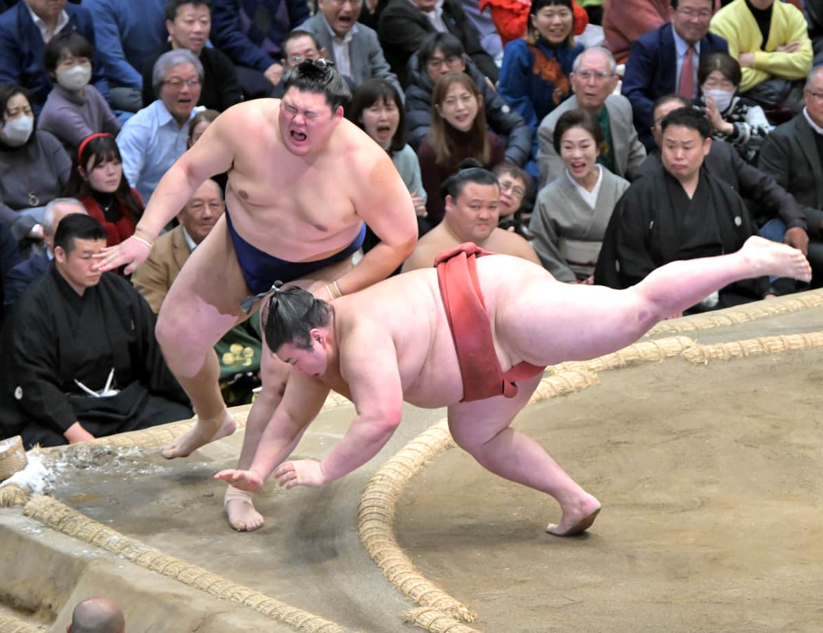 3連敗の大の里（写真：スポーツ報知/アフロ）