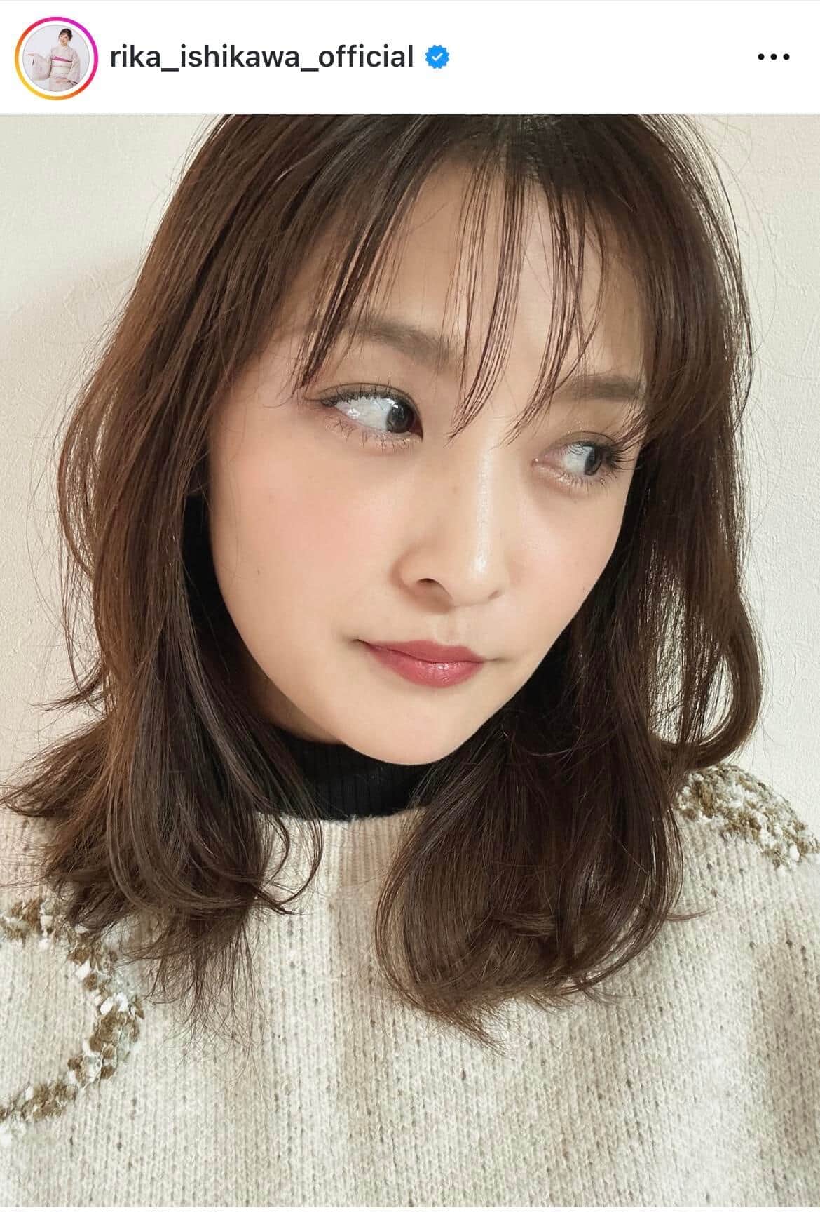 石川梨華さんのインスタグラム（＠rika_ishikawa_official）より