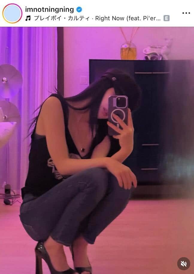 ニンニンさんのインスタグラム（＠imnotningning）より