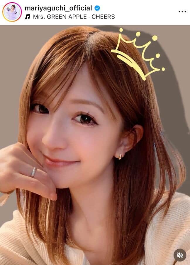 矢口真里さんのインスタグラム（＠mariyaguchi_official）より