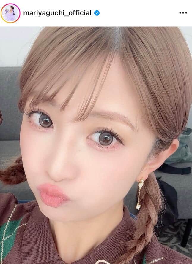 矢口真里さんのインスタグラム（＠mariyaguchi_official）より