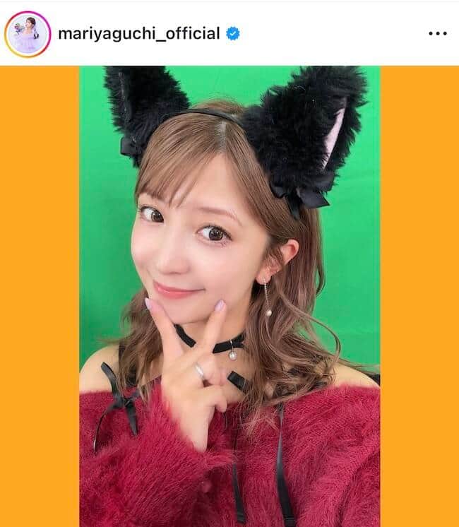 矢口真里さんのインスタグラム（＠mariyaguchi_official）より