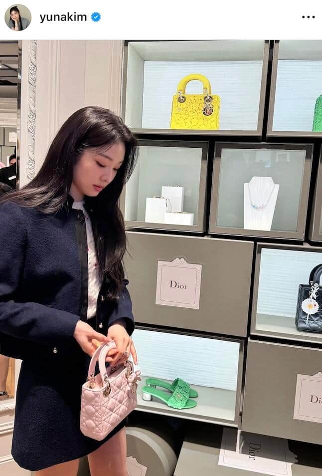 キム・ヨナさんのインスタグラム（＠yunakim）より