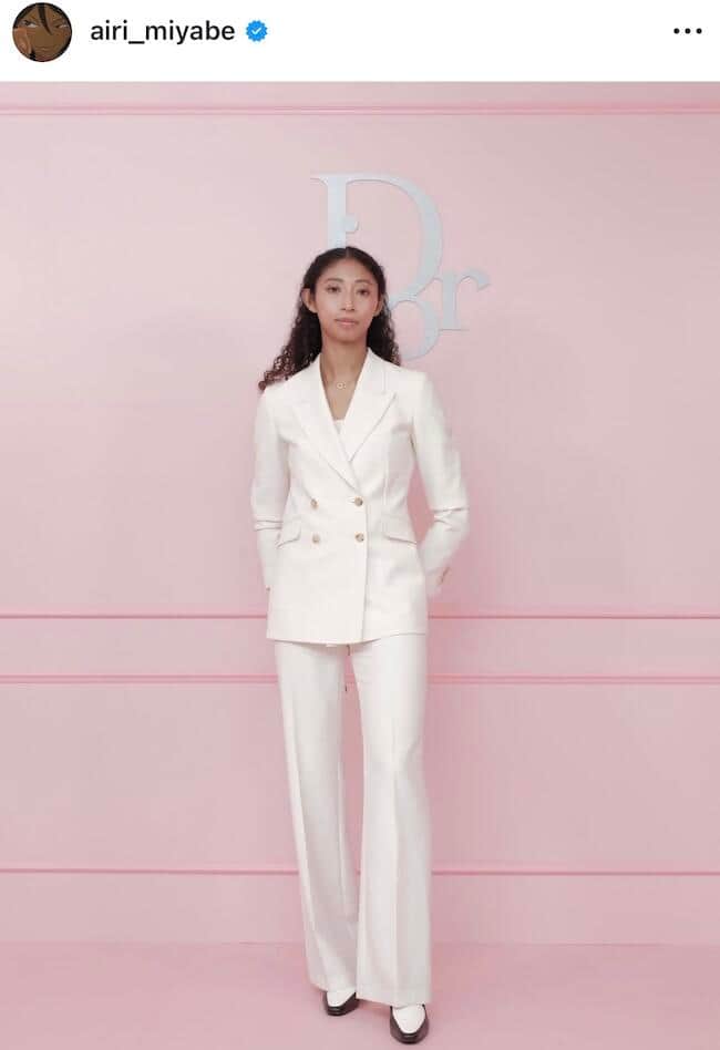 宮部藍梨選手のインスタグラム（＠airi_miyabe）より