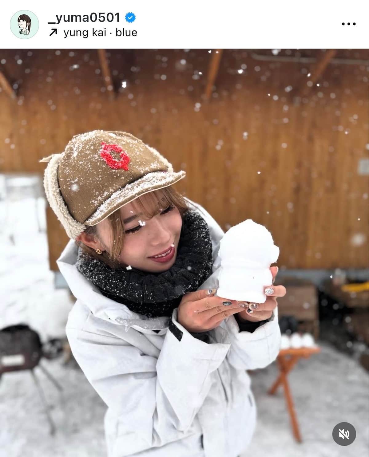 山本有真さんのインスタグラム（＠_yuma0501）より