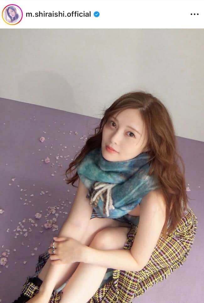 白石麻衣さんのインスタグラム（＠m.shiraishi.official）より