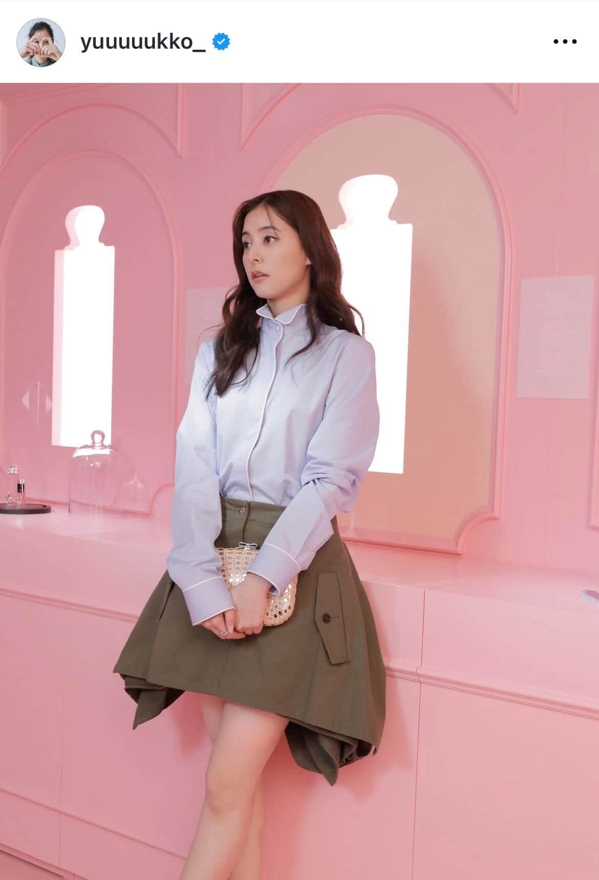 新木優子さんのインスタグラム（＠yuuuuukko_）より