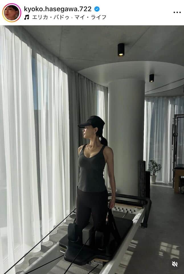 長谷川京子さんのインスタグラム（＠kyoko.hasegawa.722）より